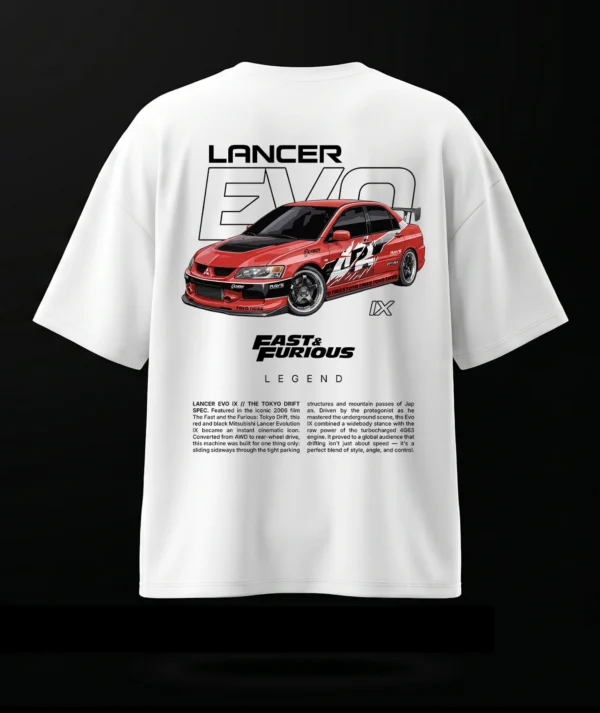 Oversized Lancer Evo - V&F Drift Tokyo - Han's